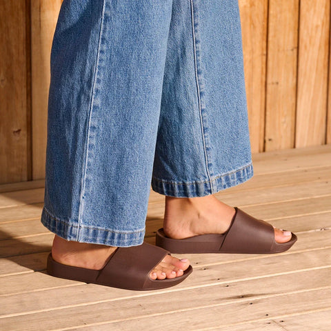 Arch Support Slides - Classic - Brown